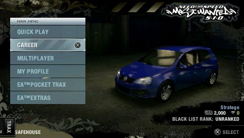 Need for Speed Most Wanted screenshot 3 for PSP